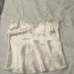 Anine Bing cream lace tank!